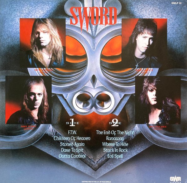 Sword (2) - Metalized (LP, Album) - Image 2