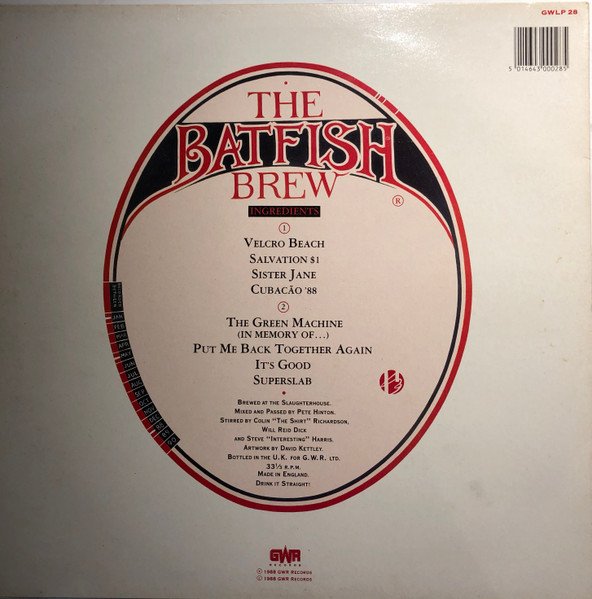 Batfish* - Batfish Brew (LP, Album) - Image 2