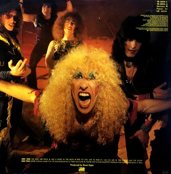 Twisted Sister - You Can't Stop Rock 'N' Roll (LP, Album) - Image 2