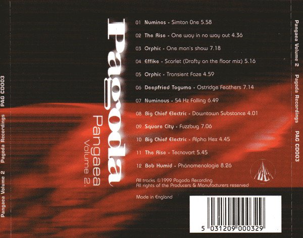 Various - Pangaea Volume 2 (CD, Comp) - Image 3