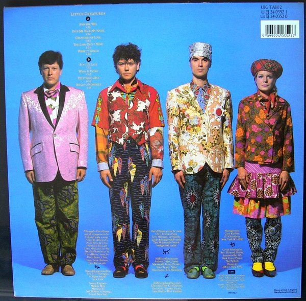 Talking Heads - Little Creatures (LP, Album) - Image 2