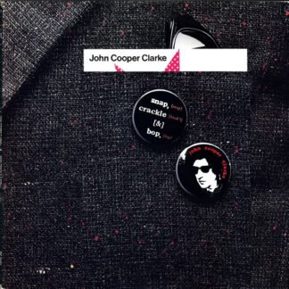 John Cooper Clarke - Snap, Crackle & Bop (LP, Album)