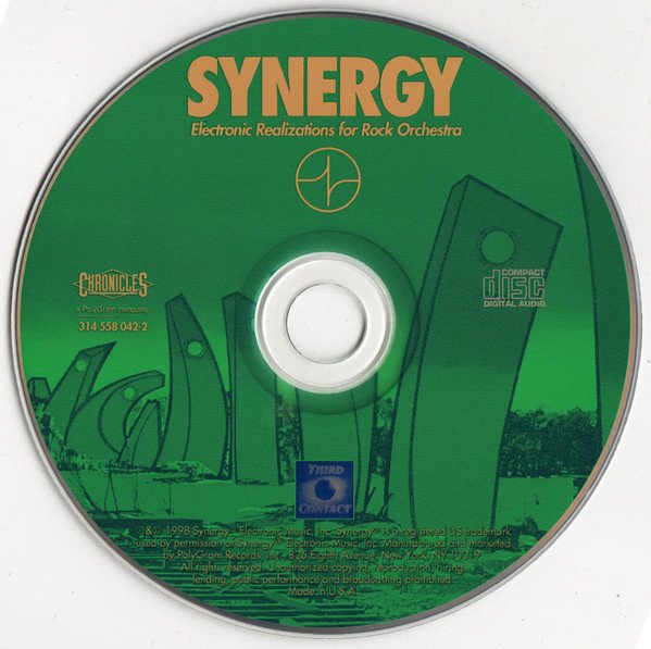 Synergy (3) - Electronic Realizations For Rock Orchestra (CD, Album) - Image 3