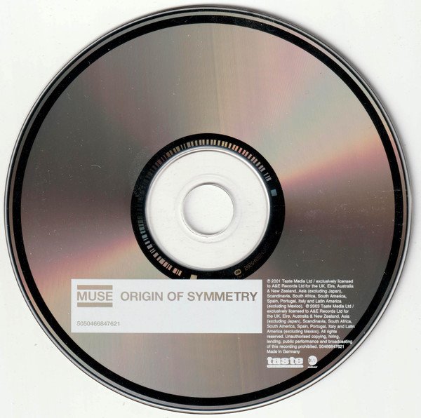 Muse - Origin Of Symmetry (CD, Album, RE, RP) - Image 3