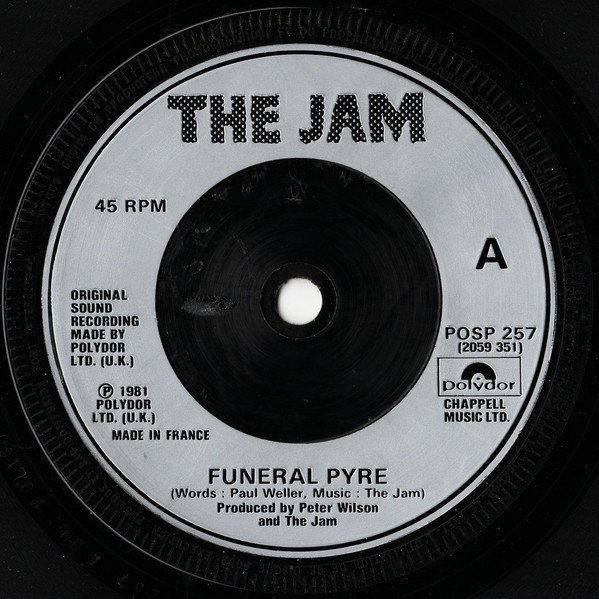 The Jam - Funeral Pyre (7", Single) - Image 3