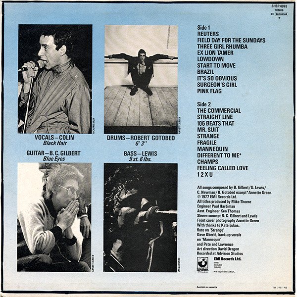 Wire - Pink Flag (LP, Album, Gre) - Image 2