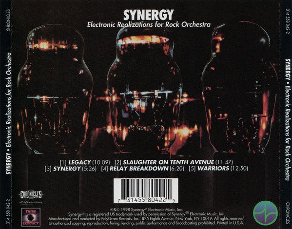 Synergy (3) - Electronic Realizations For Rock Orchestra (CD, Album) - Image 2