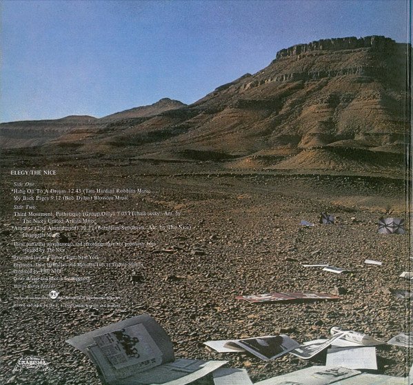 The Nice - Elegy (LP, Album, Gat) - Image 2