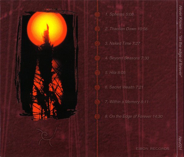 Never Known - On The Edge Of Forever (CD, Album) - Image 2