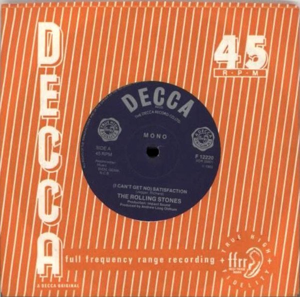 The Rolling Stones - (I Can't Get No) Satisfaction (7", Single, Mono, RE, Sol) - Image 3