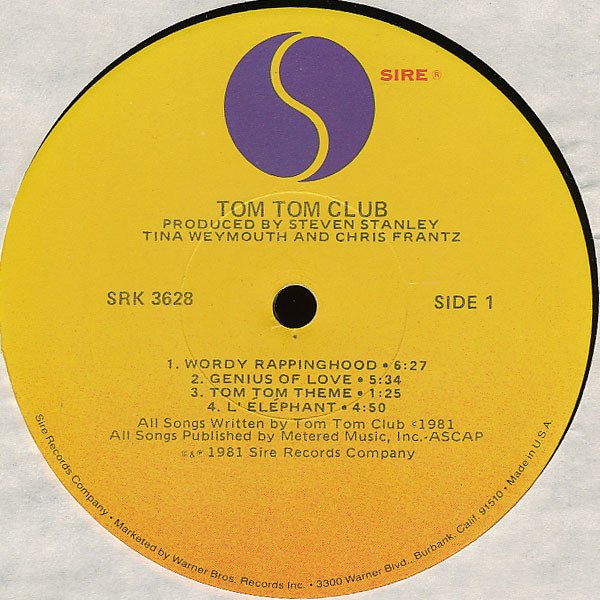 Tom Tom Club - Tom Tom Club (LP, Album, Los) - Image 3