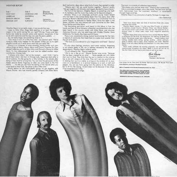 Weather Report - Weather Report (LP, Album) - Image 2