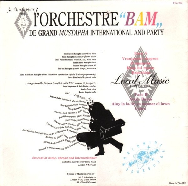 3 Mustaphas 3 Present L'Orchestre "Bam" De Grand Mustapha International And Party - Local Music (LP, Album) - Image 2