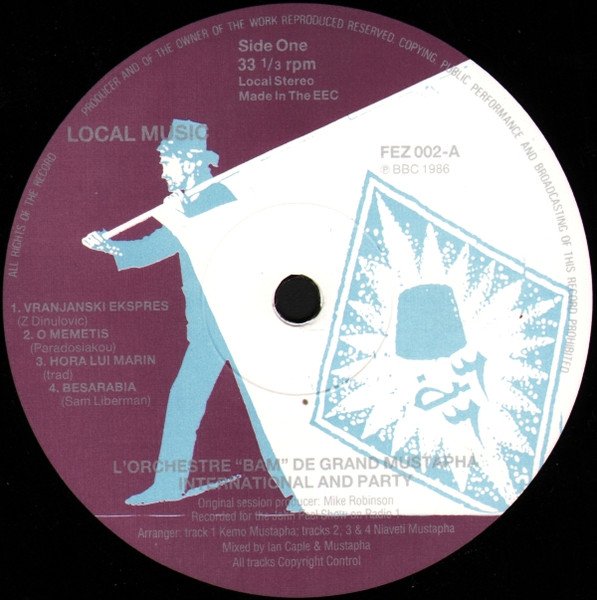 3 Mustaphas 3 Present L'Orchestre "Bam" De Grand Mustapha International And Party - Local Music (LP, Album) - Image 3