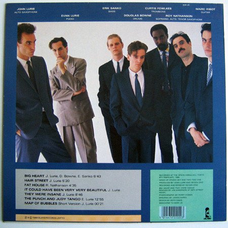 The Lounge Lizards* - Big Heart (LP, Album) - Image 2