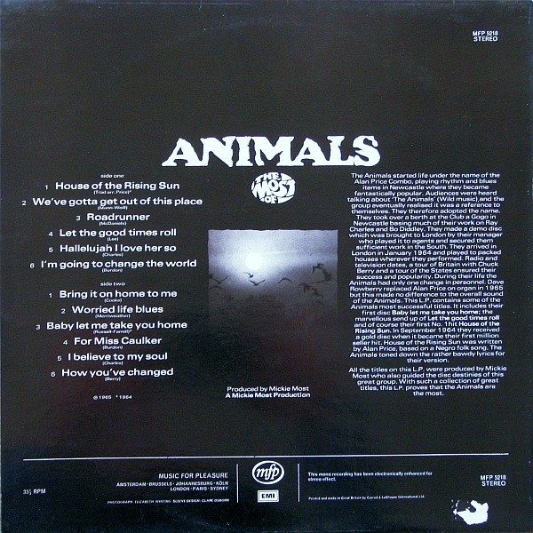 Animals* - The Most Of (LP, Comp) - Image 2