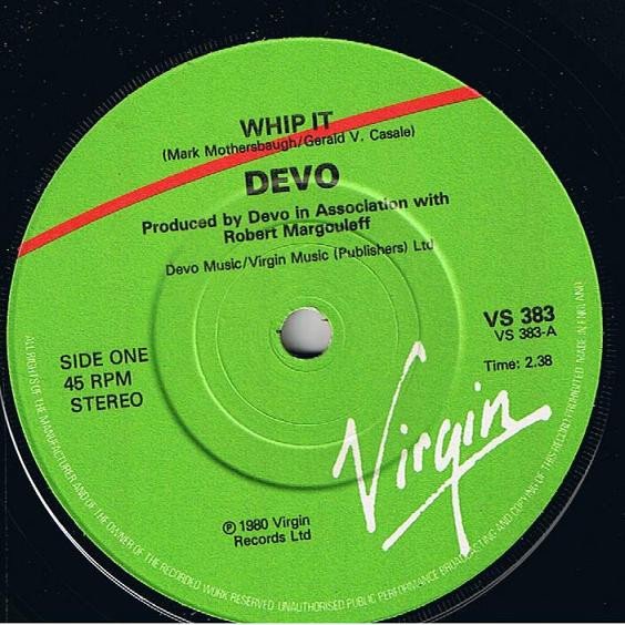 Devo - Whip It (7", Single) - Image 3