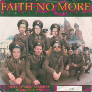 Faith No More - Midlife Crisis (7", EP, Num, S/Edition, Blu)