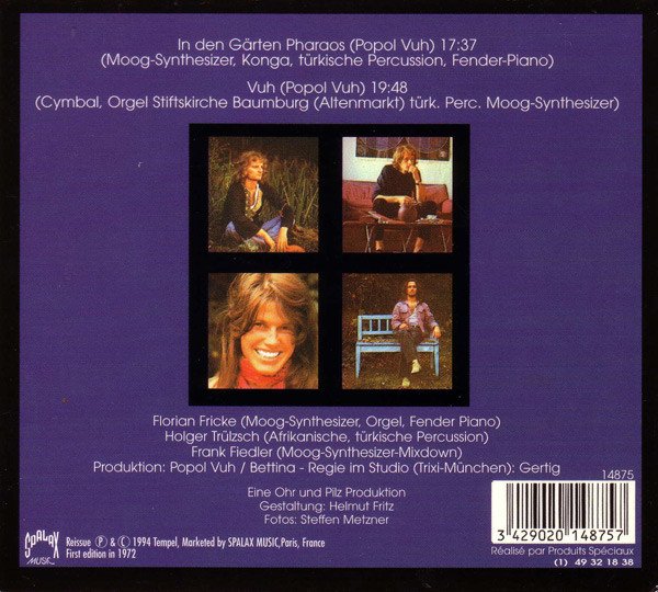 Popol Vuh - In Den Gärten Pharaos (CD, Album, RE, Dig) - Image 2