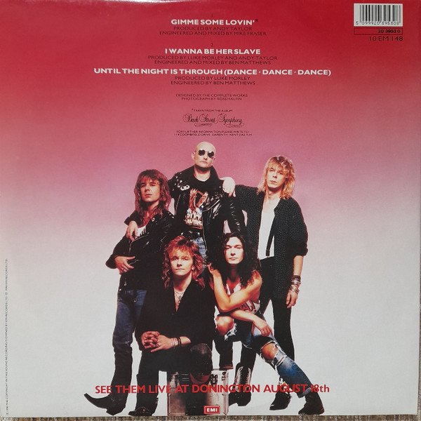 Thunder (3) - Gimme Some Lovin' (10", Ltd, Num, Red) - Image 2