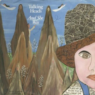 Talking Heads - And She Was (7", Single, Sil)