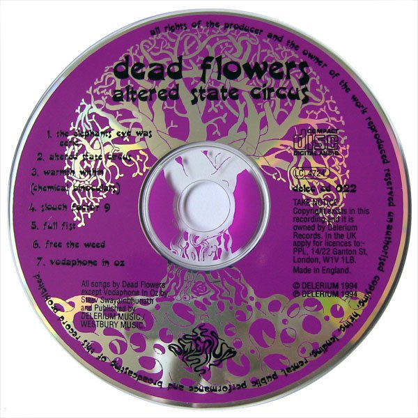 Dead Flowers - Altered State Circus (CD, Album) - Image 3