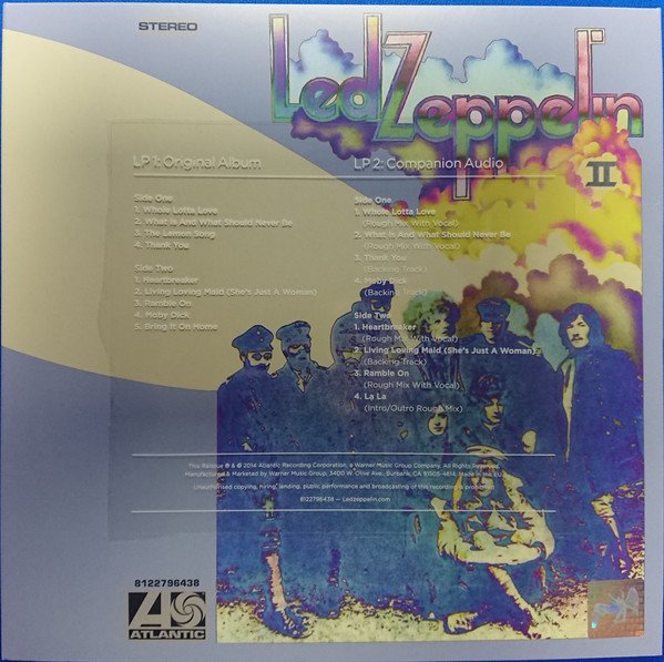 Led Zeppelin - Led Zeppelin II (LP, Album, RE, RM + LP, Album, Com + Dlx, 180) - Image 3