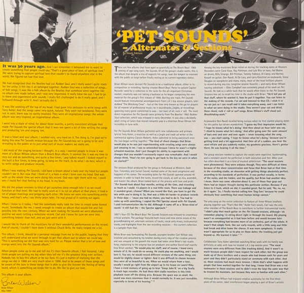 The Beach Boys - The Pet Sounds Sessions Highlights (2xLP, Comp, 180) - Image 2