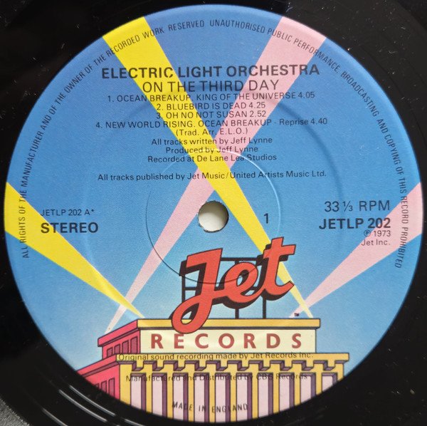 Electric Light Orchestra - On The Third Day (LP, Album, RE) - Image 3