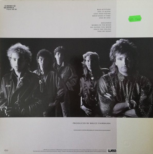 Honeymoon Suite - The Big Prize (LP, Album) - Image 2