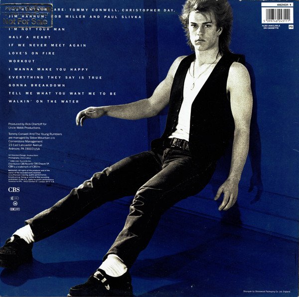 Tommy Conwell And The Young Rumblers - Rumble (LP, Album) - Image 2