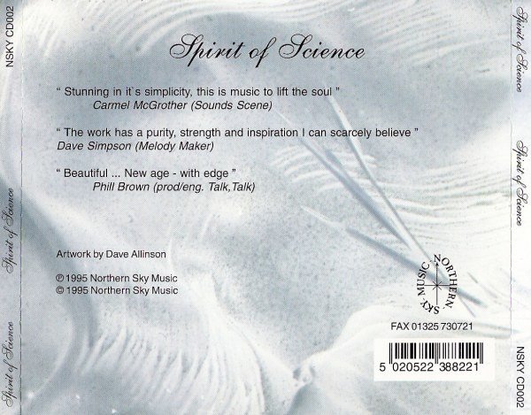 Spirit Of Science - Spirit Of Science (CD, Album) - Image 2