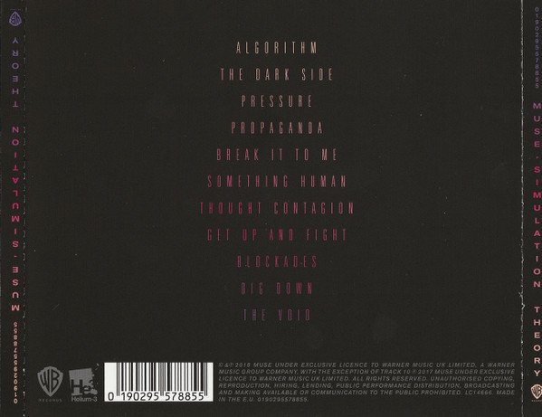 Muse - Simulation Theory (CD, Album) - Image 2