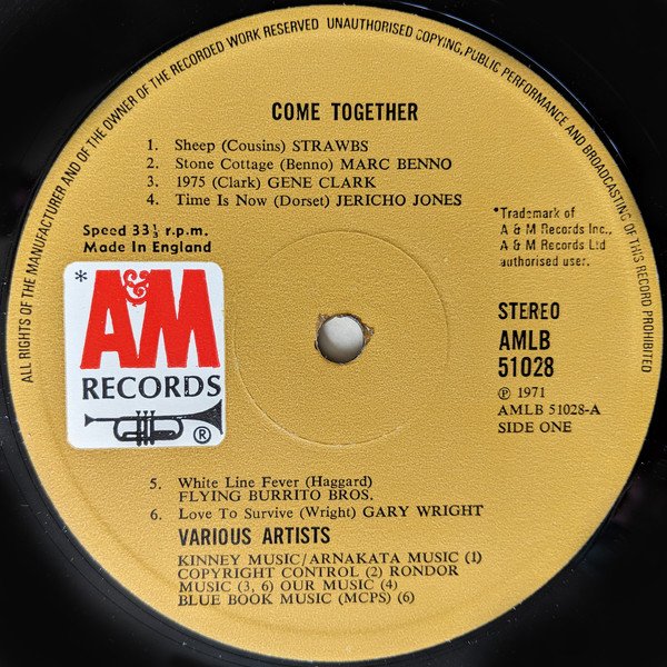 Various - Come Together (LP, Comp) - Image 3