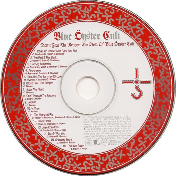 Blue Öyster Cult - Don't Fear The Reaper: The Best Of Blue Öyster Cult (CD, Comp) - Image 3