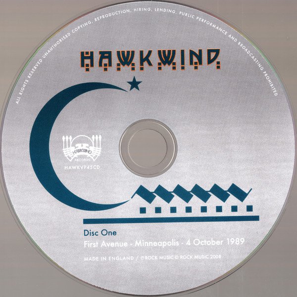 Hawkwind - Minneapolis 1989 (2xCD, Album) - Image 3