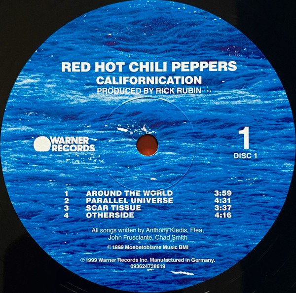 Red Hot Chili Peppers - Californication (2xLP, Album, RE) - Image 3