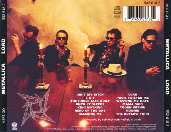 Metallica - Load (CD, Album, RP) - Image 2
