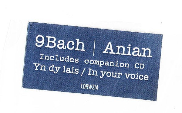 9Bach - Anian / Yn Dy Lais (In Your Voice) (2xCD) - Image 3