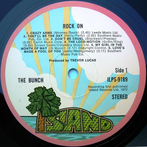 The Bunch (3) - Rock On (LP, Album + Flexi, 7", S/Sided) - Image 3