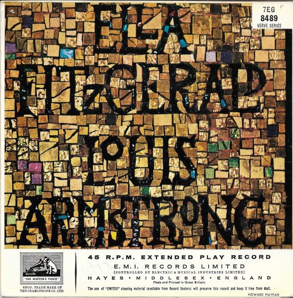 Ella Fitzgerald & Louis Armstrong - Porgy & Bess No. 1 (7", EP, Mono) - Image 2