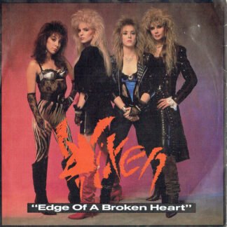 Vixen (2) - Edge Of A Broken Heart (7", Single)