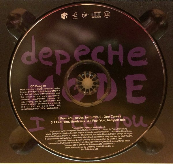 Depeche Mode - I Feel You (CD, Maxi, Dig) - Image 3