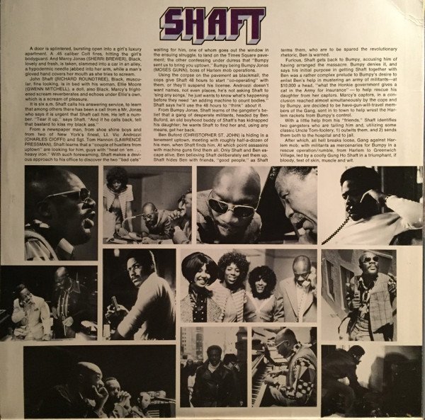 Isaac Hayes - Shaft (2xLP, Album, RE) - Image 3