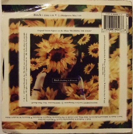 Meredith Brooks - Bitch (7", Single) - Image 2