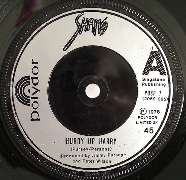 Sham 69 - Hurry Up Harry / No Entry (7", Single, Ban) - Image 3