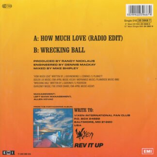 Vixen (2) - How Much Love (7", Single)