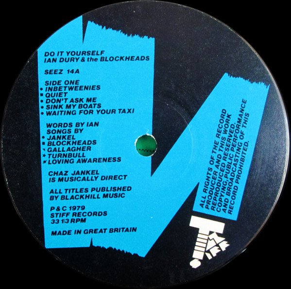 Ian Dury & The Blockheads* - Do It Yourself (LP, Album) - Image 3