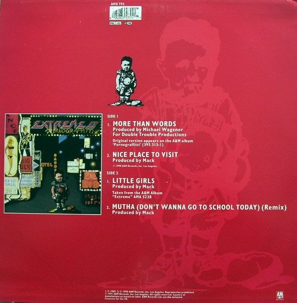 Extreme (2) - More Than Words (12", Single, Col) - Image 3
