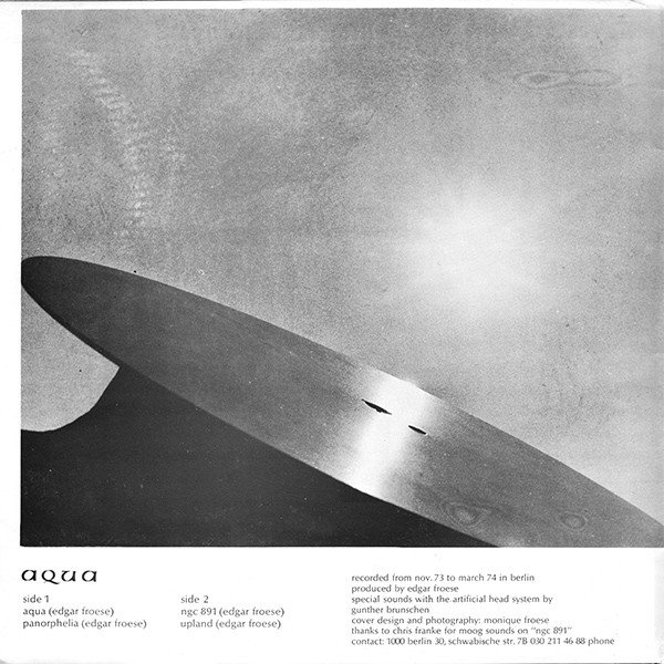 Edgar Froese - Aqua (LP, Album, Gat) - Image 3